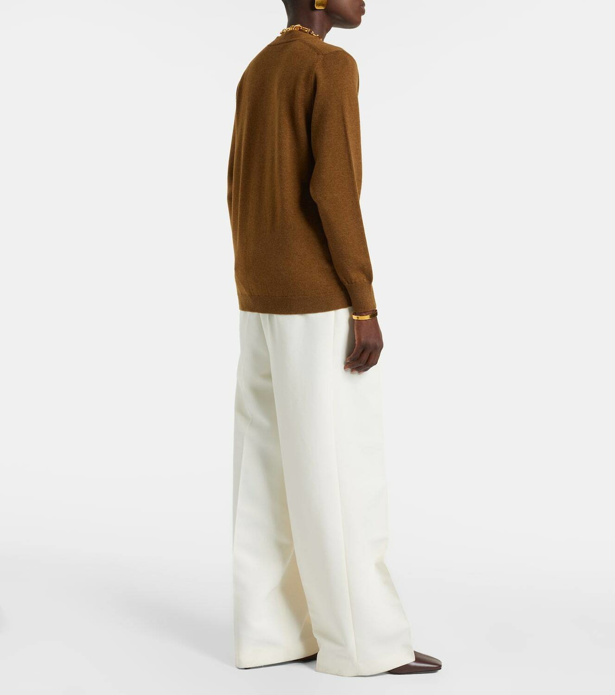 Blazé Milano Highland wool and cashmere cardigan