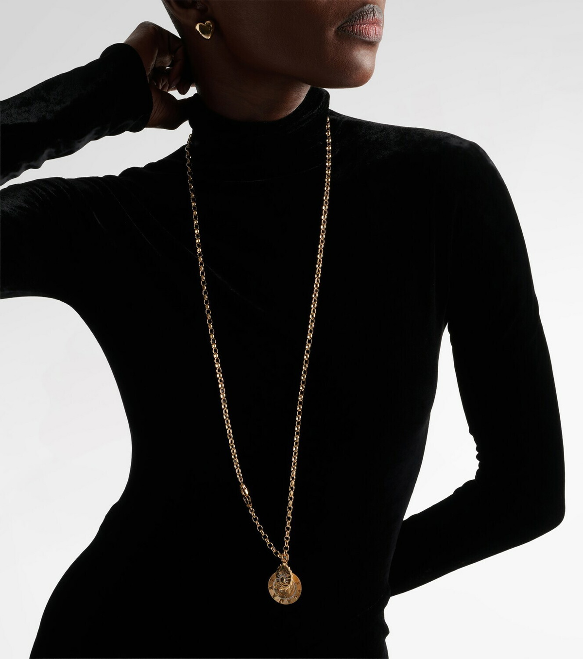 FoundRae Infinite Gratitude & New Beginnings 18kt gold necklace with diamonds