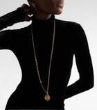 FoundRae Infinite Gratitude & New Beginnings 18kt gold necklace with diamonds