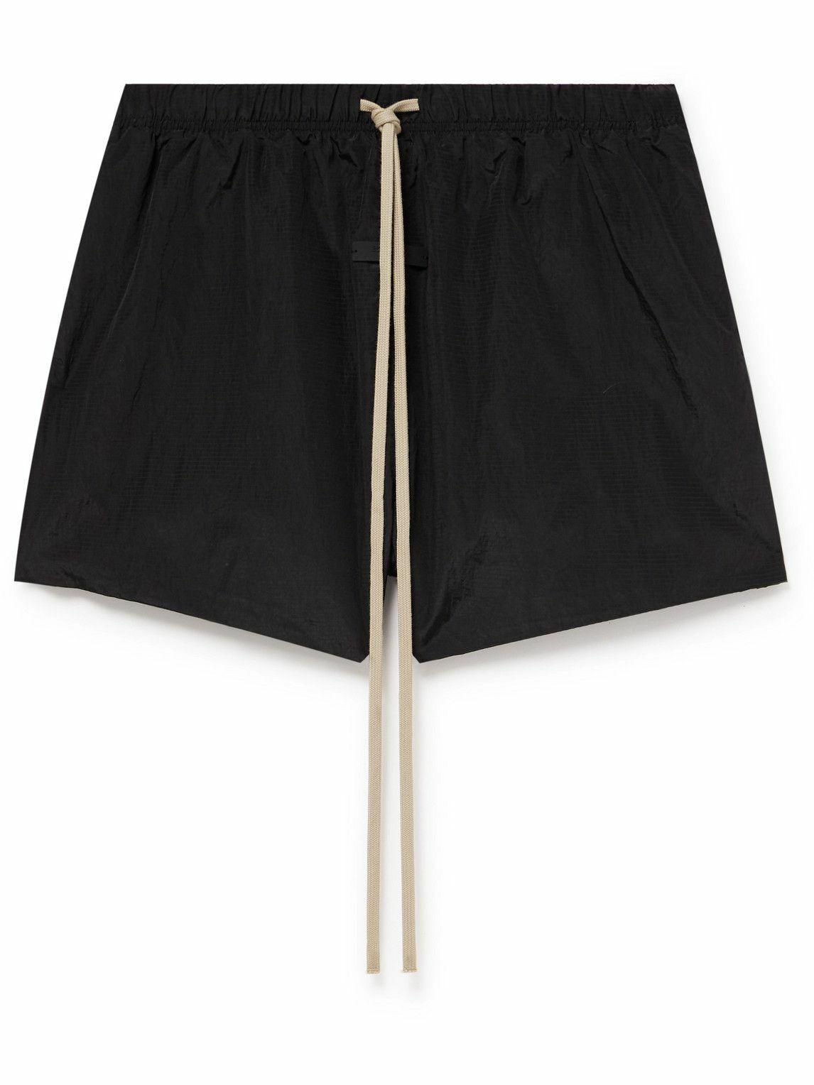 FEAR OF GOD ESSENTIALS - Wide-Leg Logo-Appliquéd Crinkled