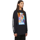 Heron Preston Black Heron Colors Long Sleeve T-Shirt