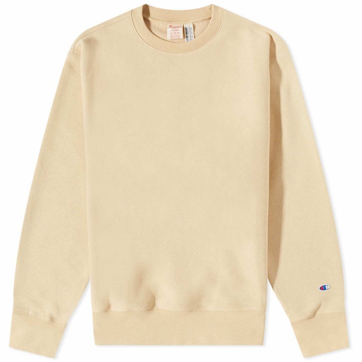 Photo: Champion Reverse Weave Men's Classic Sweat in Taupe