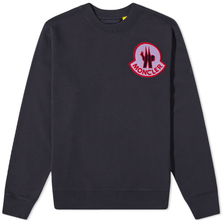 Photo: Moncler Genius 1952 Large Logo Patch Crew Sweat