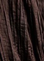 Staud Nami Plissé Trousers Brown