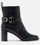 Christian Louboutin Dianouchette 70 leather ankle boots