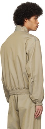 AURALEE Taupe Washed Jacket