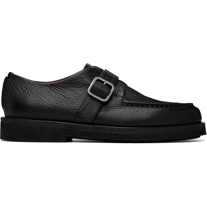Photo: Marsèll Black Moccar Leather Loafers