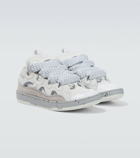 Lanvin - Curb leather sneakers