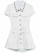 Self-Portrait Bouclé Mini Dress