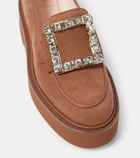 Roger Vivier Viv' Rangers patent leather platform loafers