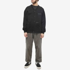 Neighborhood Men's Bi Ersey Cardigan in Black