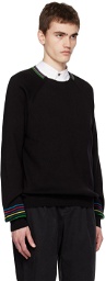 PS by Paul Smith Black Striped Sweater