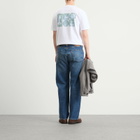 Drake's Men's 6 Tile Back Print Hiking T-Shirt in Ecru
