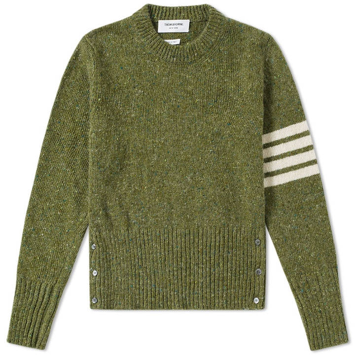 Photo: Thom Browne Classic Donegal Short Crew Knit