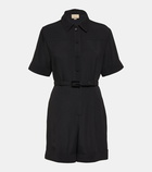 Gucci Belted playsuit