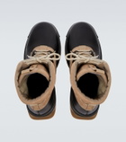 Canada Goose Leo suede and leather ankle boots