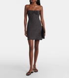 Eres Bronzage Lurex® minidress