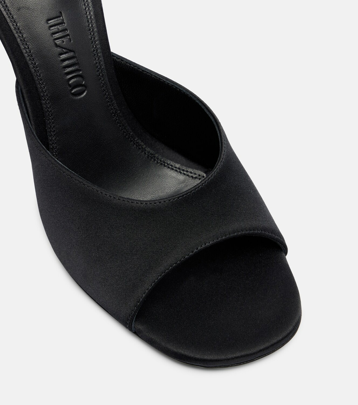 The Attico Betta satin mules