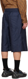 Lanvin Blue Tailored Shorts