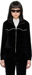 Ernest W. Baker Black Track Jacket