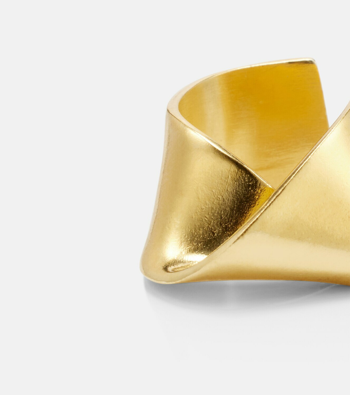 Ysso Cordella 24kt gold-plated ring