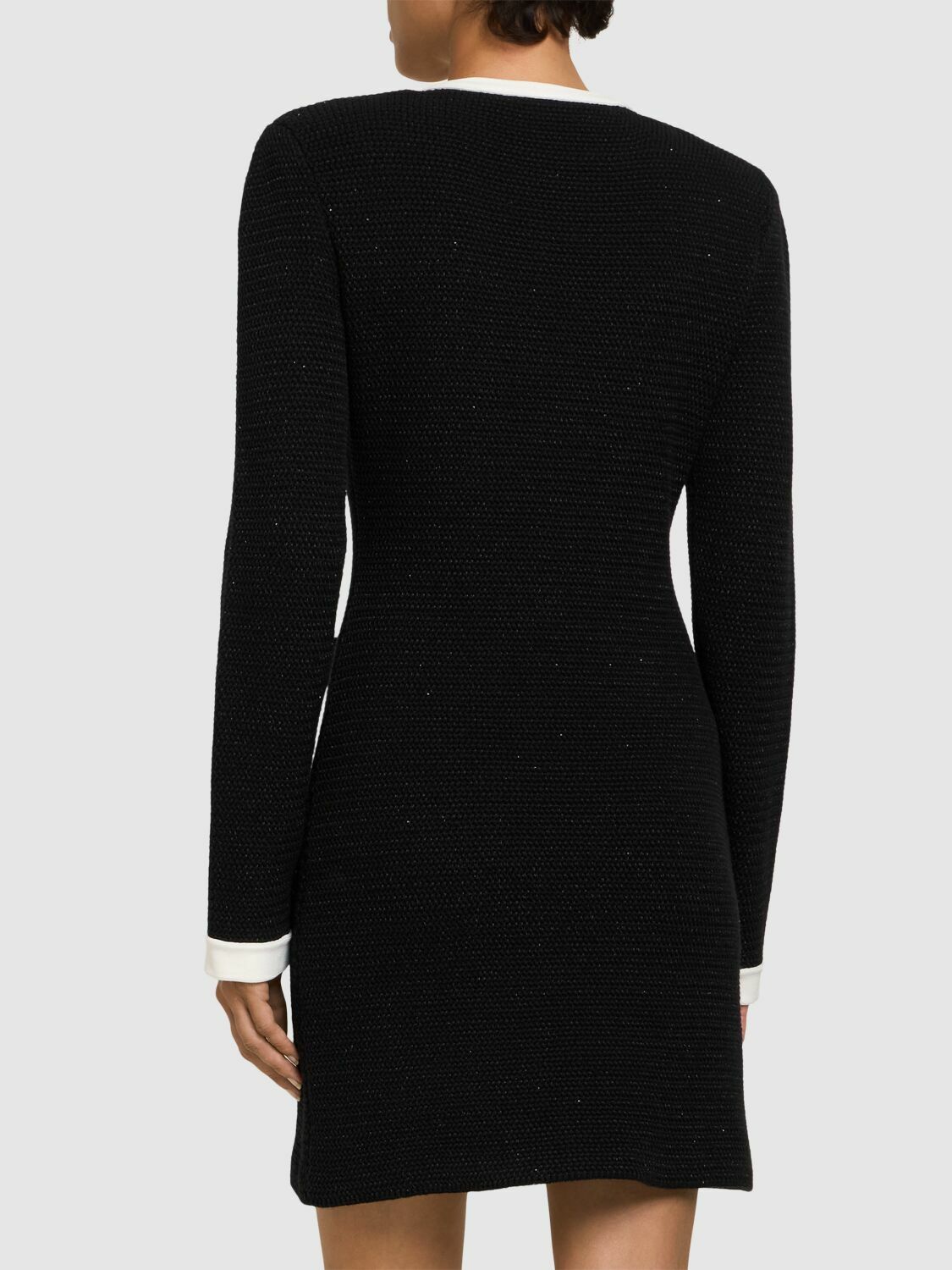 SELF-PORTRAIT Knit Mini Dress Self-Portrait