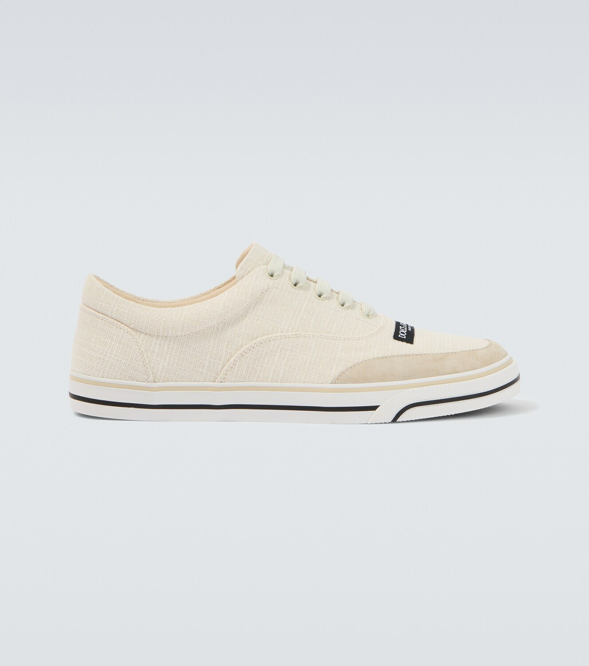 Dolce&Gabbana Suede-trimmed sneakers