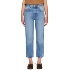 Isabel Marant Blue Dakota Jeans