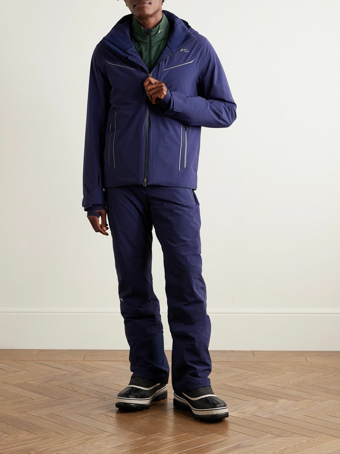 Kjus - Feel Stretch-Jersey Half-Zip Ski Mid-Layer - Green