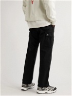 Reese Cooper® - Straight-Leg Cotton-Canvas Cargo Trousers - Black
