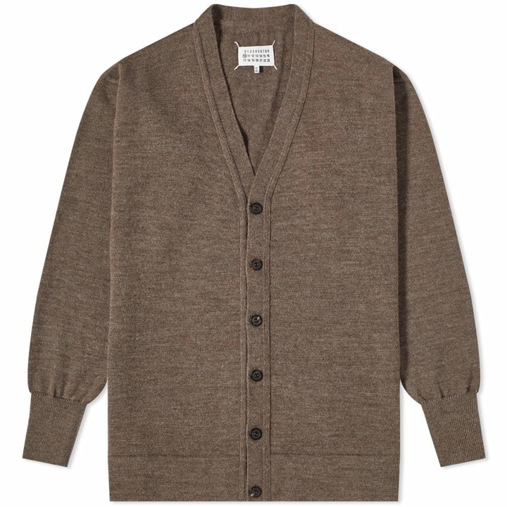 Photo: Maison Margiela Elbow Patch Cardigan