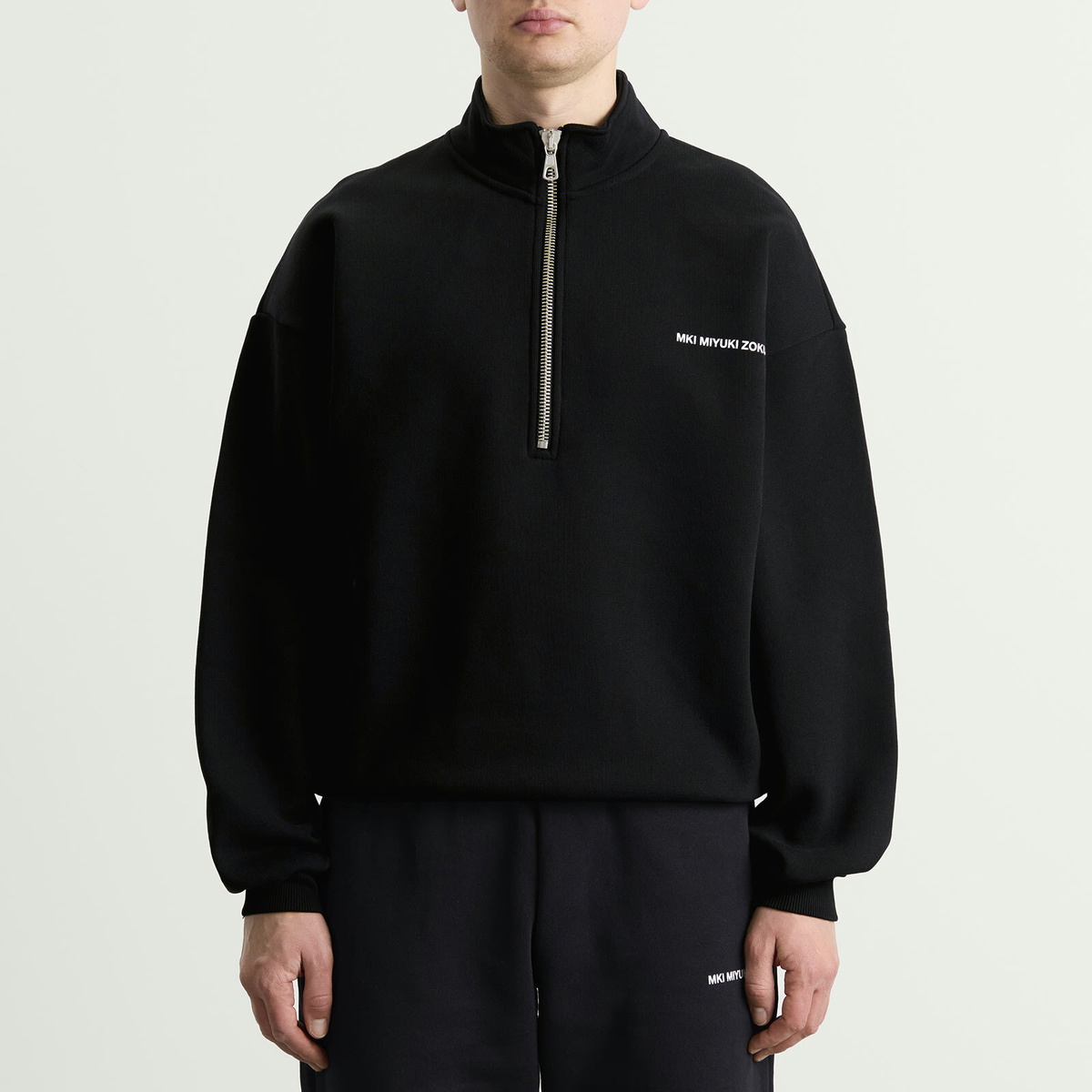 MKI Men's Uniform Quarter Zip in Black