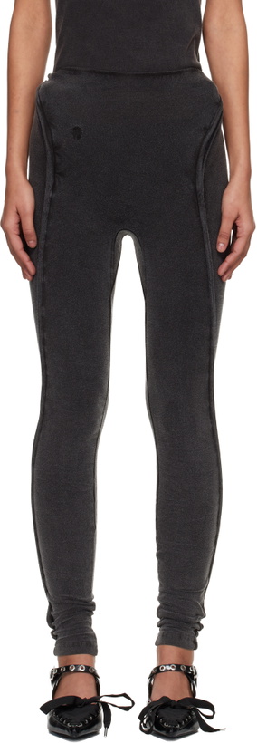 Photo: Ottolinger Black Sculpted Hip Exo Leggings