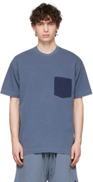 John Elliott Blue 1992 Pocket T-Shirt