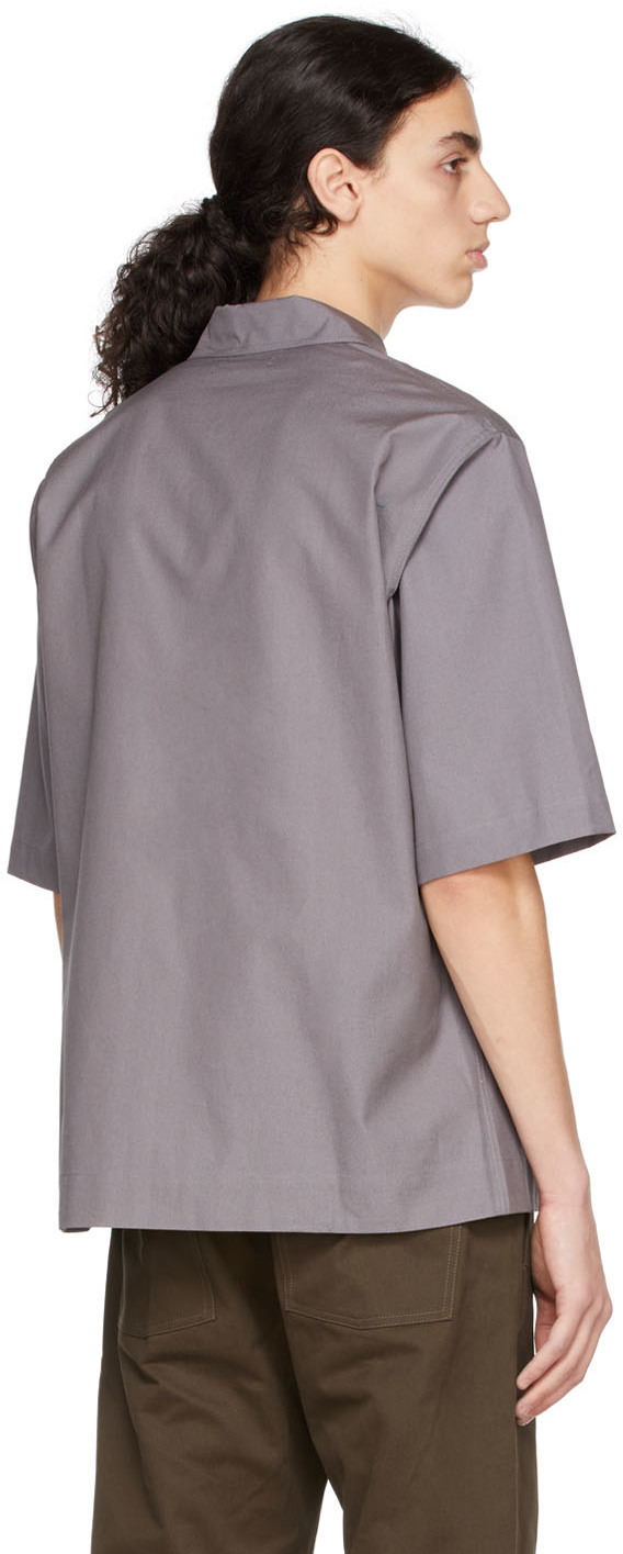 3MAN Grey Cotton Shirt
