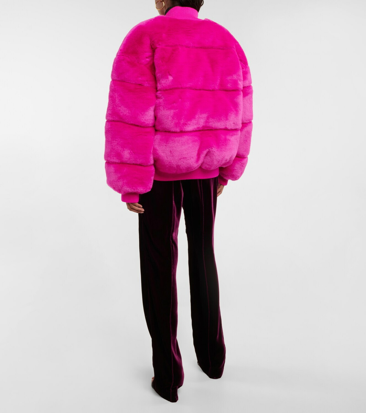 Tom Ford Faux fur puffer down jacket TOM FORD