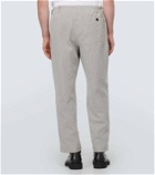 Dries Van Noten Mid-rise cotton suit pants