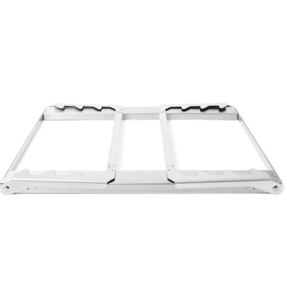 Shell Grill Bridge Snow Peak - Steel Fireplace Grill Bridge - Silver Snow Peak