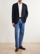 Canali - Kei Wool-Blend Blazer - Blue