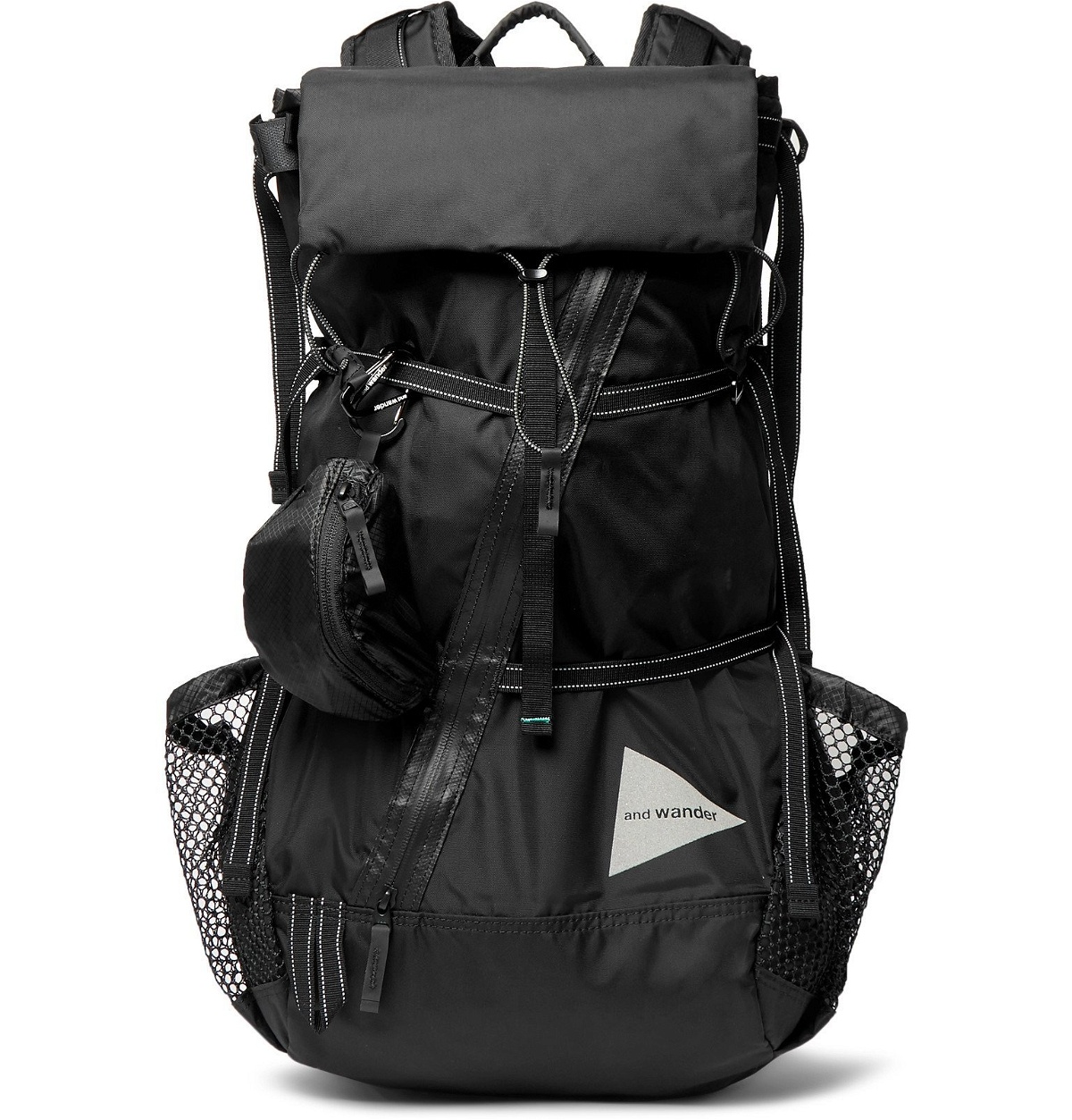 And Wander - 40L CORDURA Backpack - Black and Wander