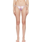 Burberry Pink Check Bikini Bottom