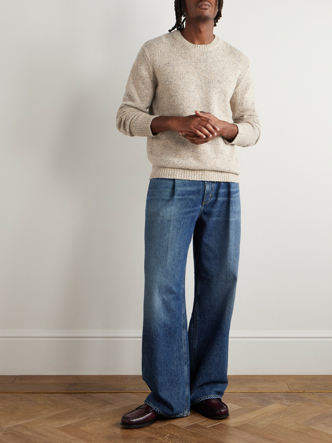 Hartford - Wool-Blend Sweater - Neutrals