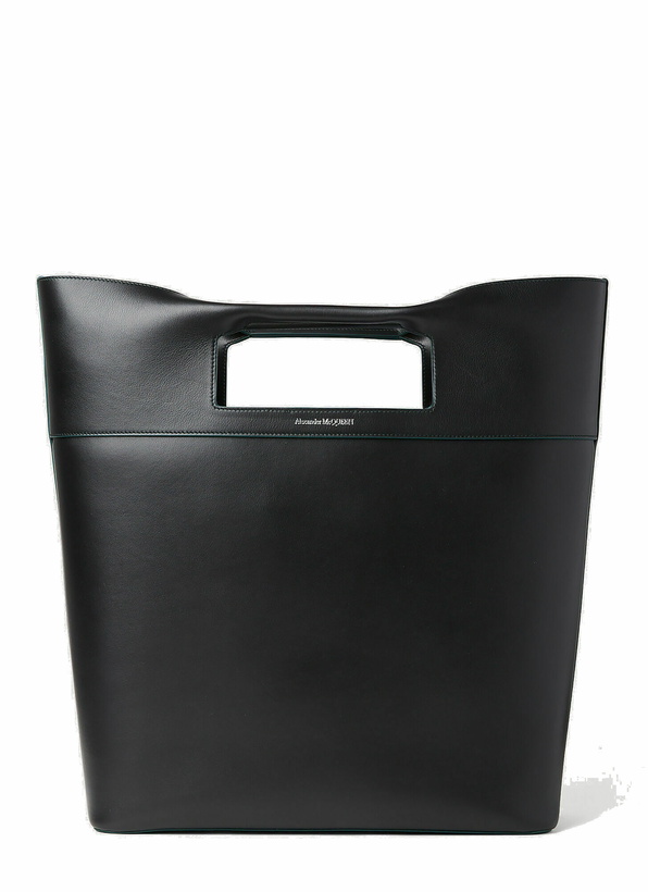 Photo: Alexander McQueen - The Square Bow Bag in Black