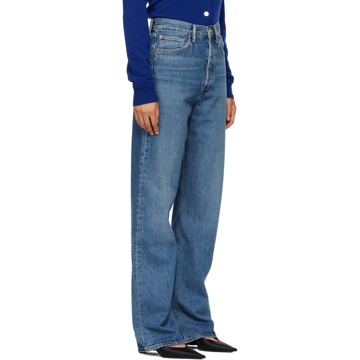 AGOLDE Blue Vintage Loose Jeans