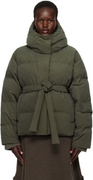 Holzweiler Green Steilia Brushed Down Jacket