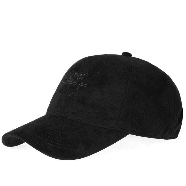 Photo: A-COLD-WALL* Embroidered Logo Suede Cap Black