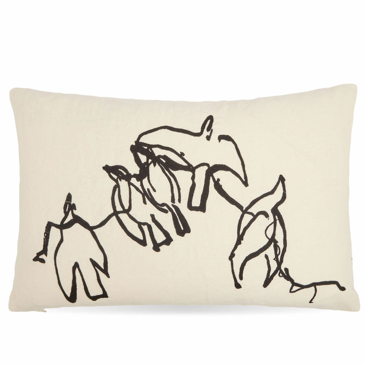ferm LIVING Vuelo Cushion in Natural 