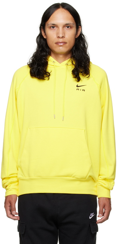 Photo: Nike Yellow Swoosh Hoodie