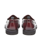 Fred Perry Authentic Men's G.H Bass Tassel Loafer in Oxblood