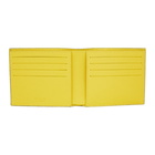 Givenchy Black and Yellow Calfskin Bifold Wallet